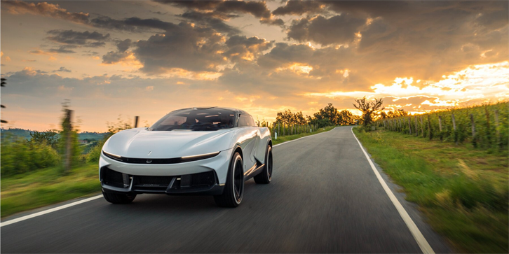 設(shè)計(jì)資訊｜賓尼法利納汽車公司推出配備全景玻璃車頂?shù)碾妱?dòng)豪華車“PURA